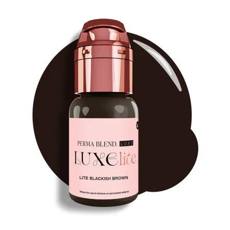 Perma Blend Luxe Lite PMU Pigments Lite Blackish Brown (15ml)