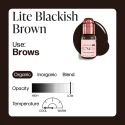 Perma Blend Luxe Lite PMU Pigments Lite Blackish Brown (15ml)