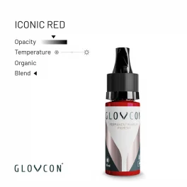 Glovcon PMU Iconic Red Пигмент для губ (10ml)