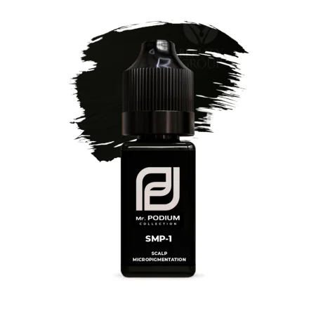 Podium Confidence No7 Black SMP-1 Пигментация кожи головы (10ml)